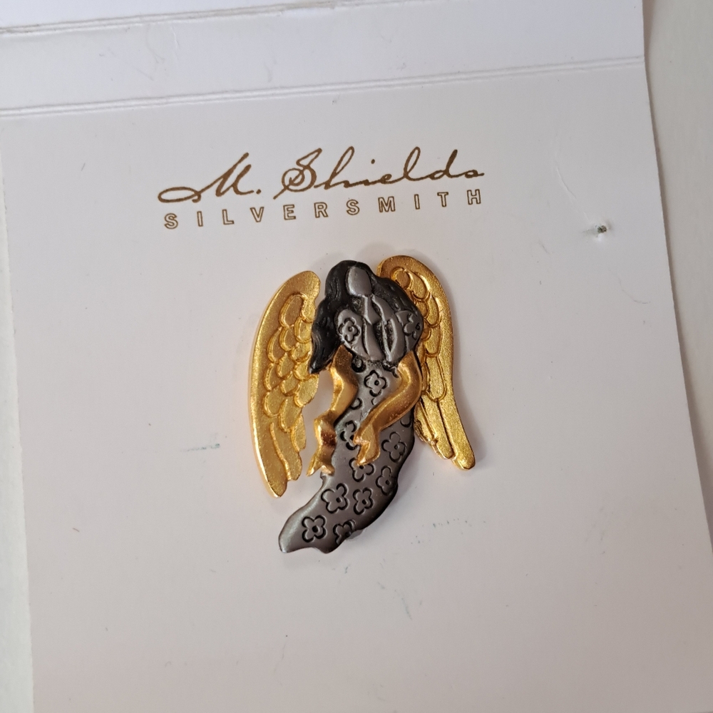 SALE. Mark Shields angel pin - Picture 3 of 10